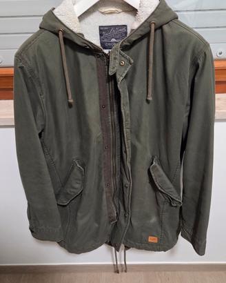 Parka uomo Jack & Jones verde militare