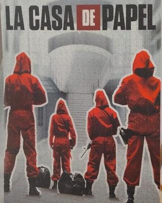Puzzle "casa di carta"
