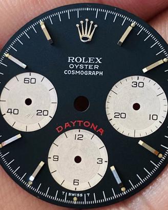 Quadrante Rolex Daytona Big Red 6263 6265 Nero