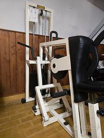 rematore/vertical row techogym 