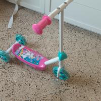 monopattino e passeggino Frozen