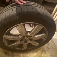 4 gomme invernali 15 con cerchi