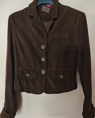 giacca donna in velluto 