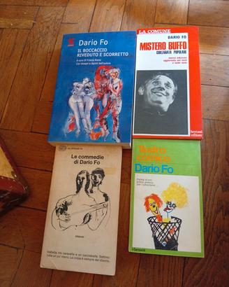 Dario Fo ,4 libri