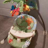 Altalena sdraietta Rainforest Fisher Price a Batt.