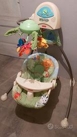Altalena sdraietta Rainforest Fisher Price a Batt.