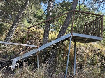 Scala in ferro da esterno