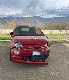 FIAT 500 1.0 HYBRID sinistrata incidentata