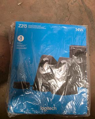 Casse Pc Logitech Z213 2.1 con Subwoofer 14W Nuovo
