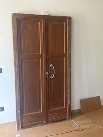 Porta di entrata in legno