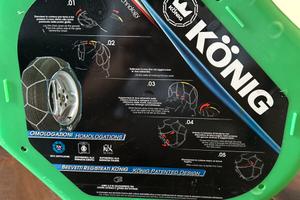 CATENA NEVE “KONING” Usate una volta.