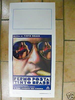 Locandina vintage cinema hot Tinto Brass film 1995