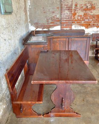 tavoli per cucina in legno massello