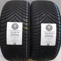 2 GOMME 215 45 16 IMPERIAL A63180