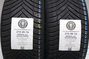 2 GOMME 215 45 16 IMPERIAL A63180