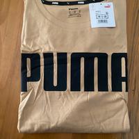 T-shirt Puma beige tg XL