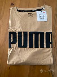 T-shirt Puma beige tg XL
