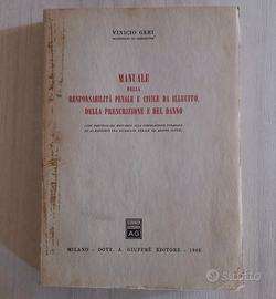 Manuale Responsabilità Penale e Civile - Geri 1968