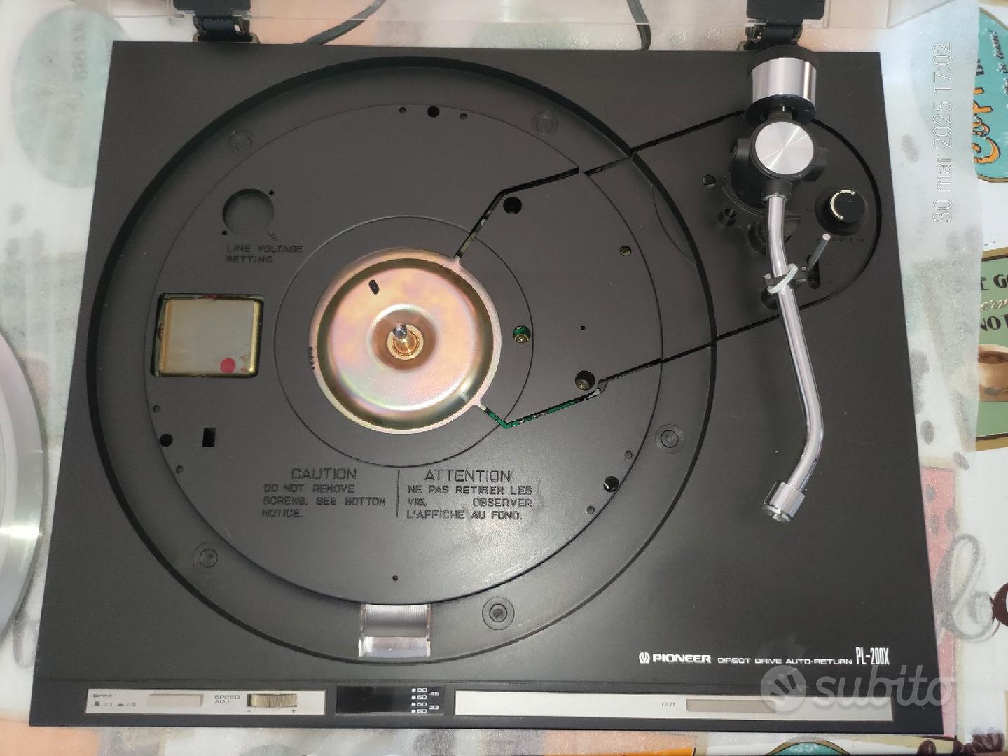 Pioneer Amplificatore SA-510 giradischi radio - Audio/Video In