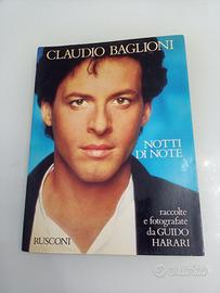 libro fotografico NOTTI DI NOTE Claudio Baglioni 
