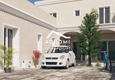 Nuova indipendente 3 letto, cortile, p.auto