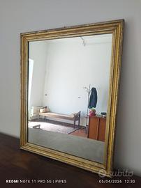 Set 3 specchi vintage dorati/decorati con cornici