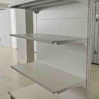 Scaffalatura in metallo colore bianco