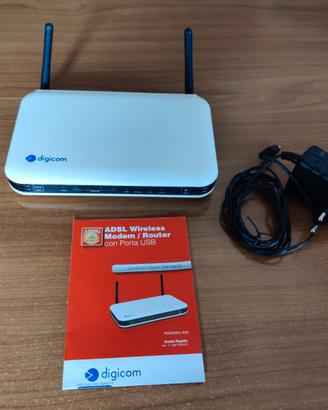 ADSL Wireless Modem / Router Multifunzione Digicom