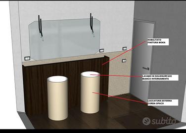 Bagno Cerasa nuovo ancora imballato