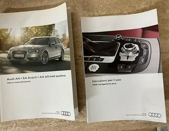 Libretto Uso e manutenzione Audi A4
