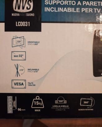 Supporto a parete per TV max 32"