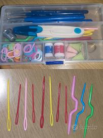 Set creativo uncinetto chiacchierino e maglia