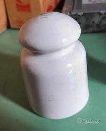 isolatore elettrico vintage in porcellana