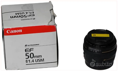 Ottica Canon EF50MM F/1.4 USM