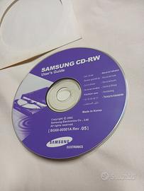 Samsung CD RV user guide 2002. Ottime coni