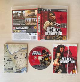 Ps3 red dead redemption gioco + mappa + libretto