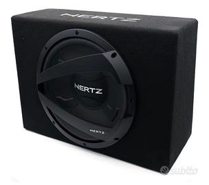 amplificatore e subwoofer 