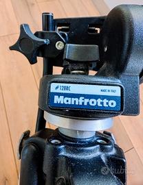 Cavalletto Manfrotto con Testa 128rc