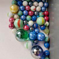 set biglie vintage da spiaggia