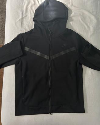 Felpa nike tech uomo nera