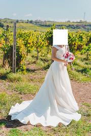 ABITO DA SPOSA 100% SETA