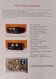 Pre-Phono MM Artigianale ULIX ARMONIA