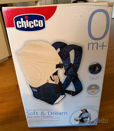 Marsupio 3 posizioni Chicco soft & dream