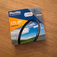 Filtro Phottix Polarizzatore Circolare CPL Slim 72