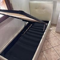 Letto singolo contenitore