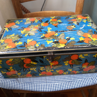 Scatole di latta vintage e di sigari