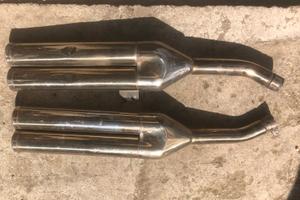 Kawsaki Z1000 Marmitta scarico terminale acciaio