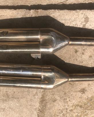Kawsaki Z1000 Marmitta scarico terminale acciaio