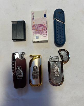 Lotto 6 Accendini Vintage e Altarini Devozionali