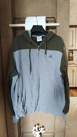 FELPA UOMO DI COTONE CON CAPPUCCIO BRAND ADIDAS